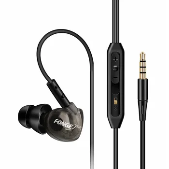 

Fonge Waterproof Earphones In Ear Earbuds HIFI Sport Bass Headset with Mic for iPhone Huawei Samsung Xiaomi