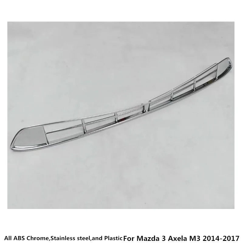Автомобильная решетка для Mazda 3 Axela M3 2014 2015 2016 2017 2018 2019 хромированная отделка из АБС