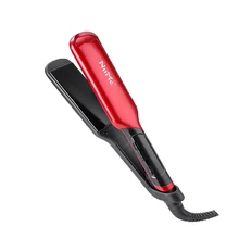 Nume выпрямитель для волос щипцы для завивки волос керамические пластины плоский утюг широкая панель ЖК-дисплей Парикмахерская шина инструмент для укладки волос