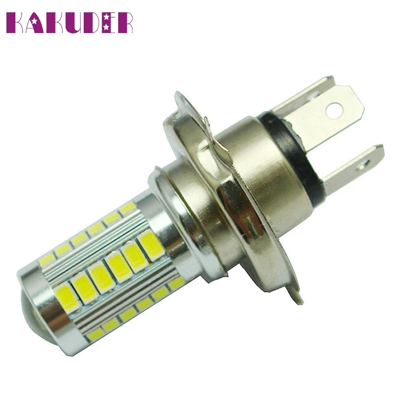 

2017 NEW light 12V H4 33 LED SMD White Car Fog Light Headlight Driving Lamp Bulb fashion hot drop shipping sep24