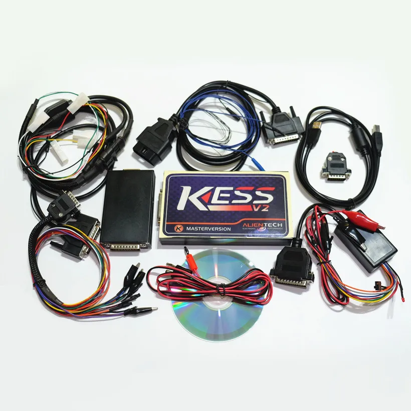 KESS V2 V2.47 Master V5.017 зеленый PCB ECU Remapping No Token Limited программист и чип Тюнинг инструмент для автомобилей