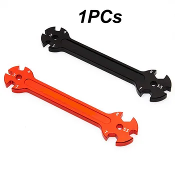 

1PCs RC Model Nut Removal Tools Wrench Spanners Trolley Pull Rod Open-end Multi-turnbuckle 3/4/5/5.5/7/8mm Car Drone