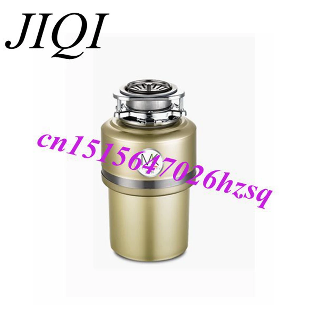 

JIQI 560W 220V kitchen garbage food crusher food waste disposer Stainless steel Grinder material Continuous Food Waste Disposer