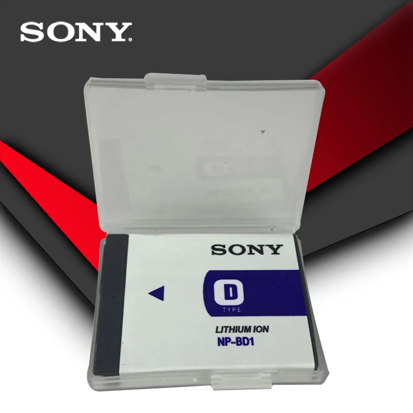 Оригинальная фотовспышка Sony NP BD1 FD1 аккумулятор для фотоаппарата DSC T300 TX1 T900 T700 T500
