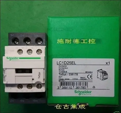 

2PCS 1Pcs New Lc1d25el Dc48v Dc Contactor SCH+ Industrial Plc Module Industria S