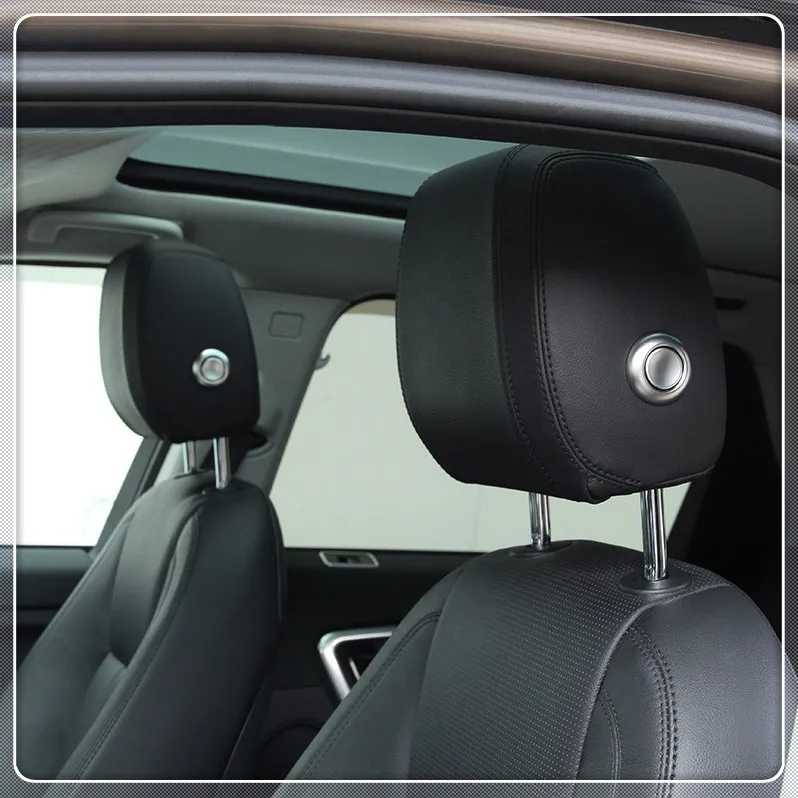 Для Land Rover Range Velar 2017 2018 ABS Матовый подголовник для автомобильного сиденья