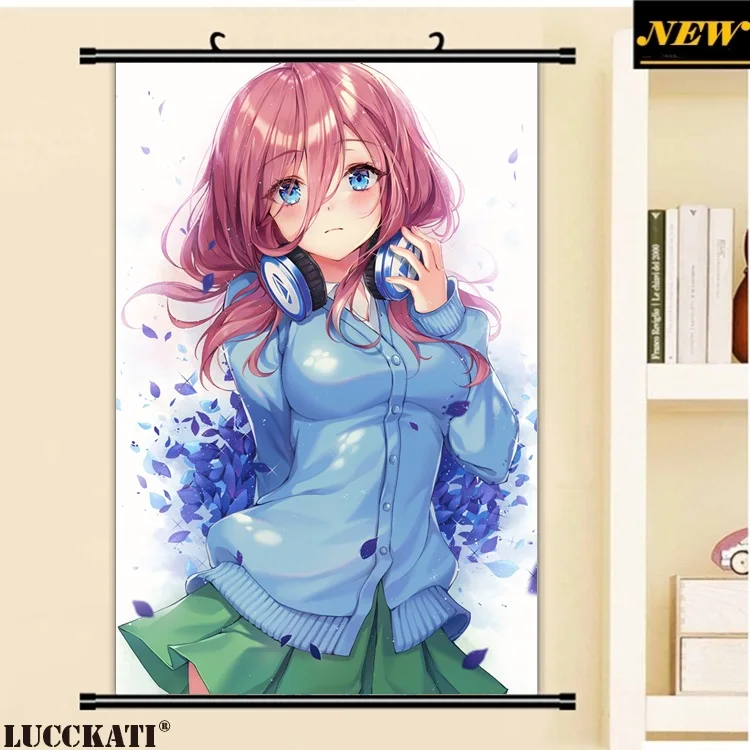 1yande.re 542972 5-toubun_no_hanayome breast_hold headphones nakano_miku seifuku sweater ttosom_副本