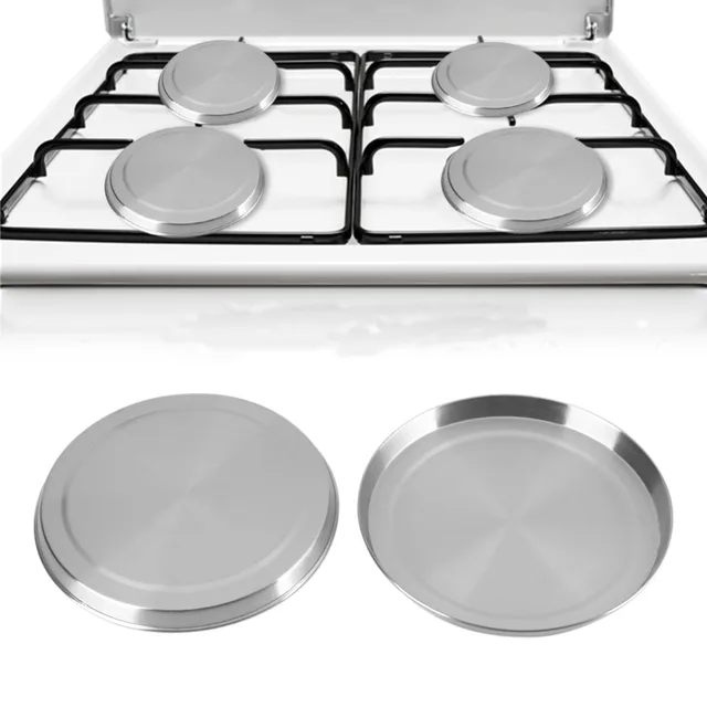 4pcs Set Stainless Steel Stove Top Cover Kitchen Cooking Tools 4pcs Set Stainless Steel Stove Top Cover Kitchen Cooking Tools Burner Covers Cooker Protection