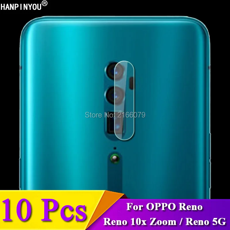 10 шт./лот для OPPO Reno / 10x Zoom/5G задняя камера заднего объектива Защитная крышка мягкая