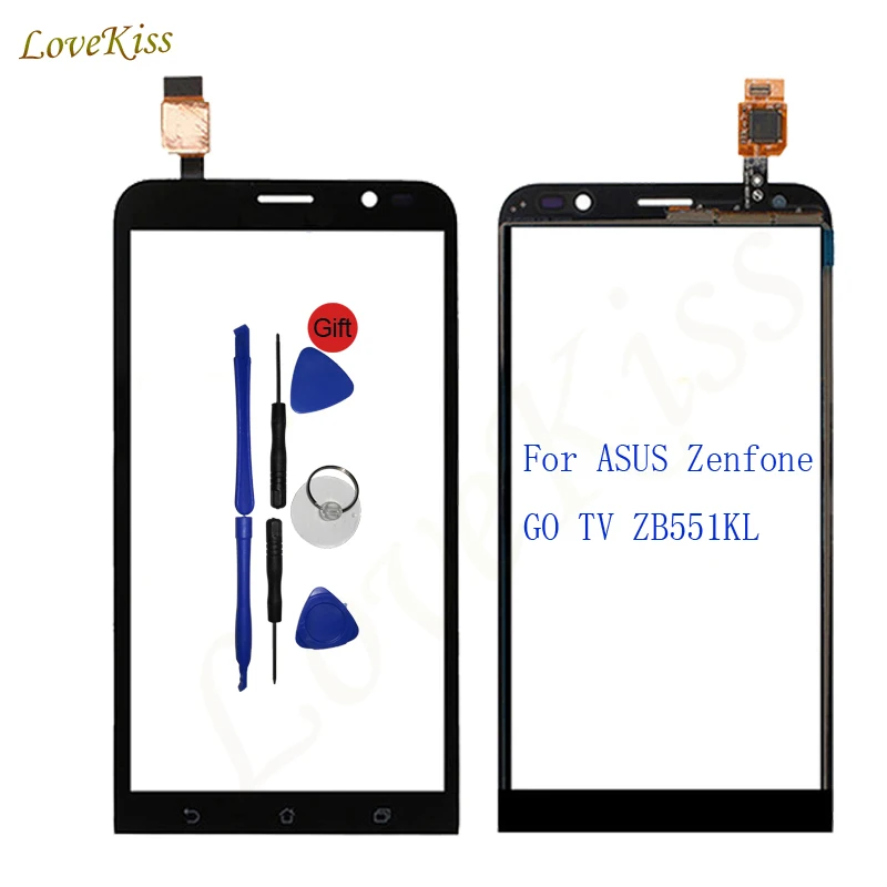 Высокое качество дигитайзер сенсорный экран панель для Asus Zenfone GO TV ZB551KL сенсор