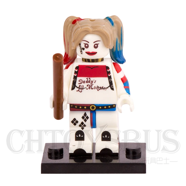 

SingleSale Harley Quinn Batman Robin Suicide Squad Justice League Super Heroes Assemble Building MINIFIGs Kids Toys Gifts