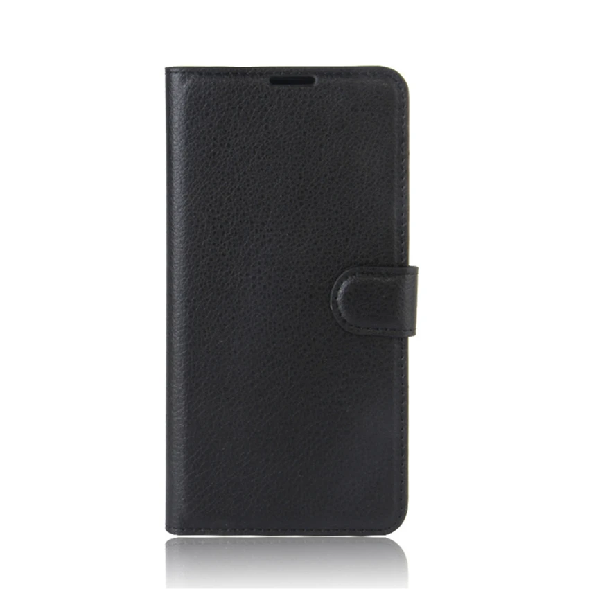 Для Blackview A7 Чехол кожаный флип-чехол для телефона для Blackview A7 высококачественный кошелек кожаный чехол-подставка чехлы-флип - Цвет: Черный