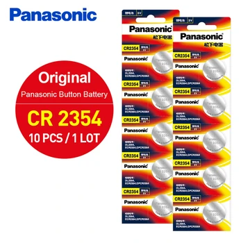 

Panasonic Original CR2354 23MM*5.4MM Button Cell Batteries 10PCS/LOT DL2354 ECR2354 GPCR2354 3V Lithium Battery