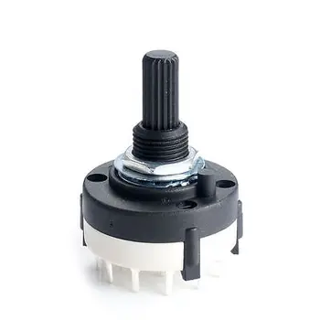 

10pcs,2 Pole 3 Position Variable PANEL DIY AMPLIFIER ROTARY SWITCH 2P3T