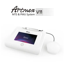 Прямая Artmex V11 Перманентный микроблейдинг цифровой Перманентный макияж Татуировка Машина Микро blading Ручка бровей подводка для глаз губ