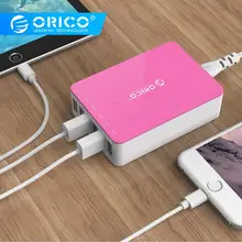 ORICO 6 портов настольное зарядное устройство 5V2. 4A 50 Вт Макс выход USB зарядное устройство адаптер питания зарядное устройство для iPhone Samgsung Xiaomi huawei Tablet