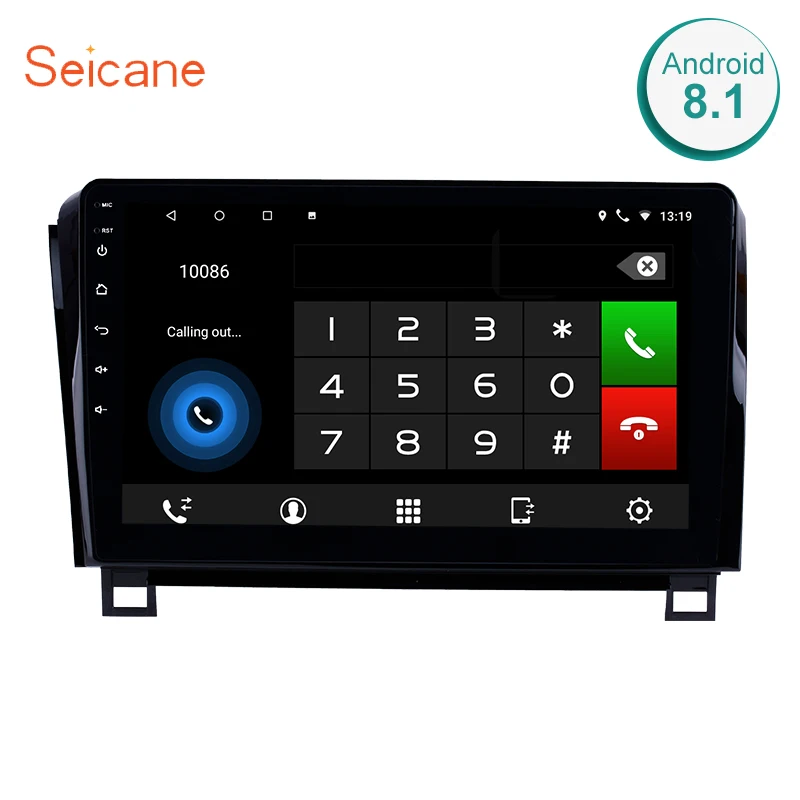 

Seicane Android 8.1/7.1 10.1" 2Din Car Radio For 2006 2007 2008-2015 TOYOTA Sequoia Head Unit WiFi Stereo GPS Multimedia Player
