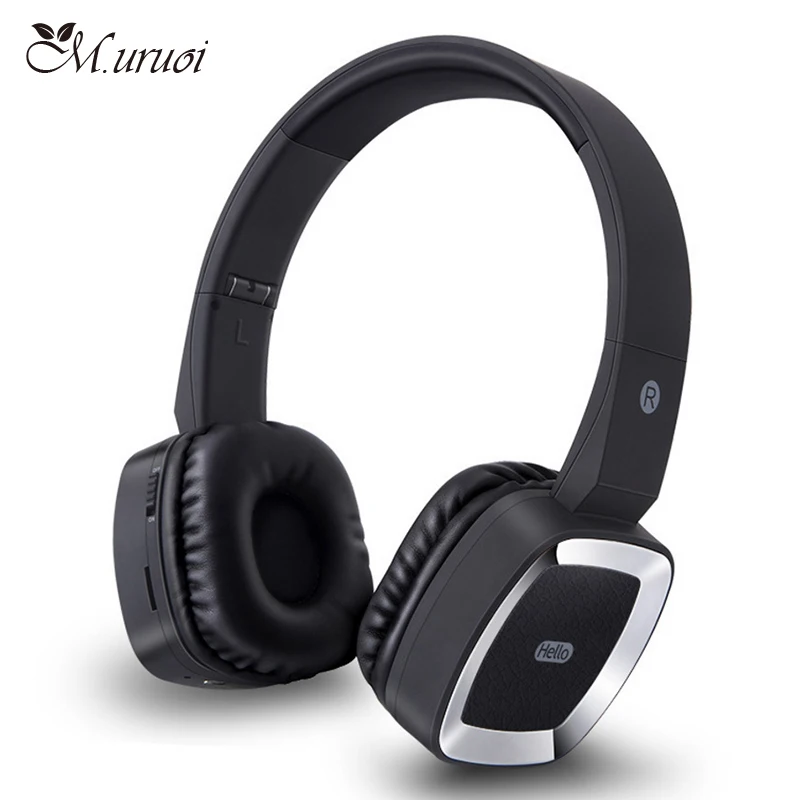 M.uruoi Bluetooth Headset TF Card Headphone Bass Wireless Earphone Earpiece Subwoofer For Mobile Phone Handsfree Casque Audio |