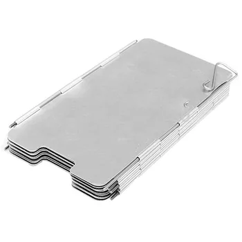 

ELOS-9 Plates Foldable Outdoor Camping Cooking Cooker Gas Stove Wind Shield Screens Windshield