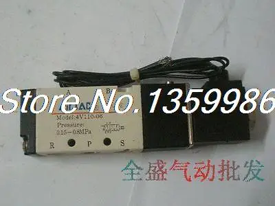 

Solenoid Air Valve 5port 2position BSP 4V110-06 DC 24V