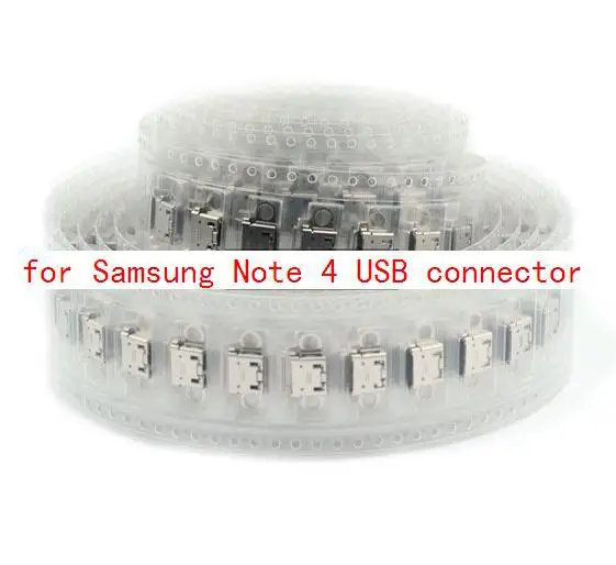 200 шт./лот оригинальное новое зарядное устройство USB док-разъем для Samsung Galaxy Note4 N910A