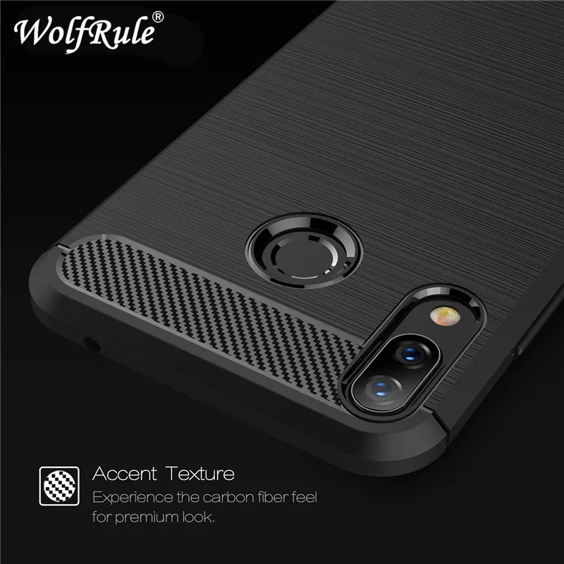 

WolfRule Case Lenovo Z5 Cover Shockproof Soft TPU Brushed Back Case For Lenovo Z5 Case Shell Lenovo Z5 L78011 Phone Fundas 6.2