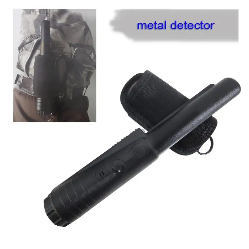 

Portable Pinpointing Metal Detector Discover Deep Sensitive Search Gold Digger Hand Held Waterproof Metal Detector