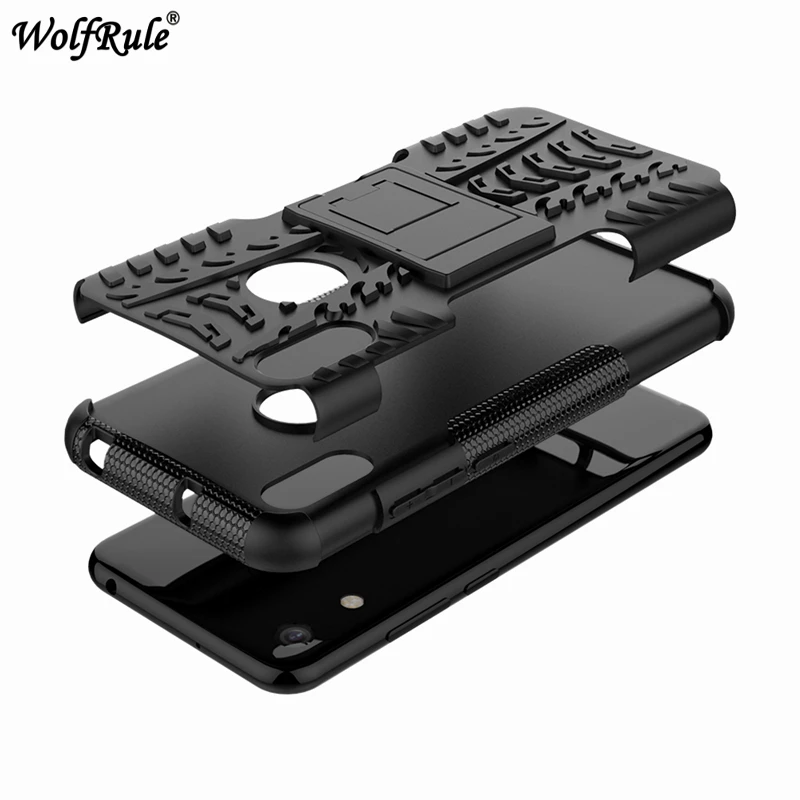 Чехол для Huawei Y6 2019 чехол Honor 8A Pro двухслойный защитный из ТПУ + ПК противоударный JAT