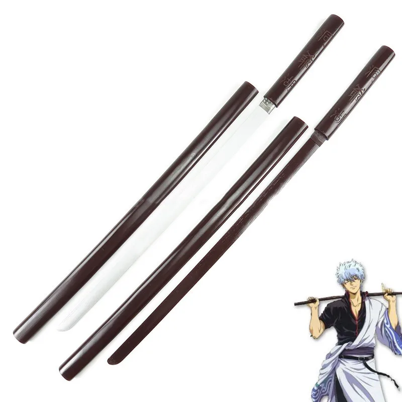 Аниме GINTAMA Gintoki Sakata Toyako деревянный Косплей меч аниме лезвие Оружие косплей