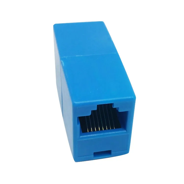 5colors RJ45 CAT5 CAT5E Connector female to female Lan Cable