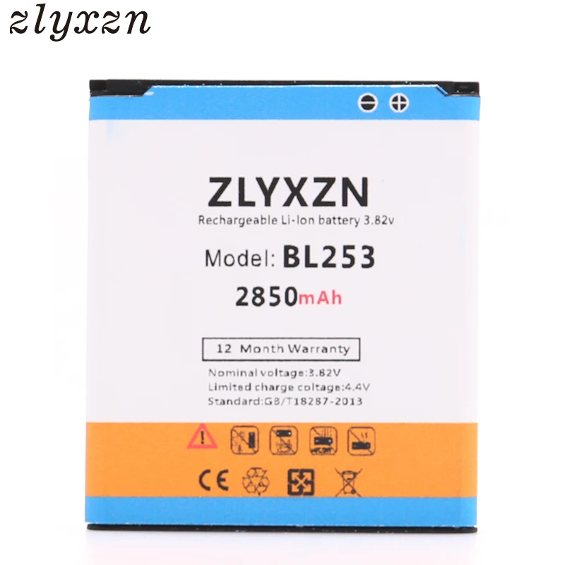 

High quality 2850mAh BL253 BL-253 bl253 Battery for Lenovo A2010