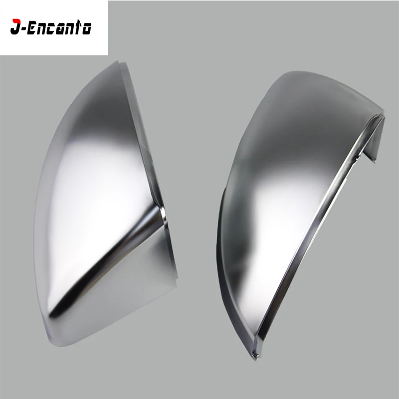 

Rear view Mirror housing Case Full Chrome Matt Finish Mirror Cover Cap For Audi TT 2015-2018