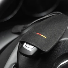 Верхний слой кожаный универсальный чехол для автомобильного ключа с высококачественной замшевой кошельком для ключей BMW чехол для ключей для Benz чехол для ключей
