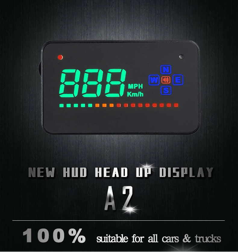Windshield HUD (Head Up Display) Digital Speed Projector Display