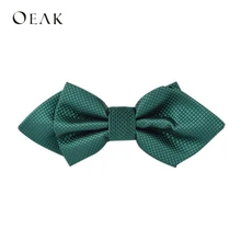 Oeak/5 шт./лот, однотонные модные галстуки-бабочки, мужской галстук-бабочка, деловой Свадебный галстук-бабочка, Мужской наряд, рубашка, подарок krawatte legame