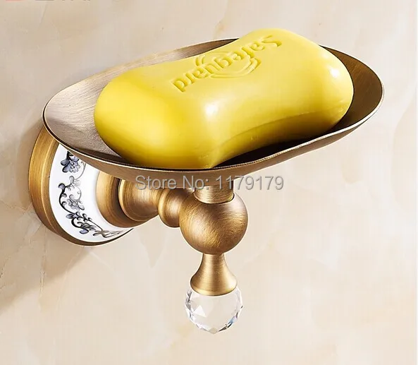 Медь Европейский классический стиль античная латунь отделка soapbox аксессуары для ванной комнаты TC6109