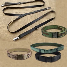 JIMMYHANK 1,3*110 см мужские и женские повседневные регулируемые кожаные подтяжки Y-Back Ретро Эластичные подтяжки клип-на 6 цветов