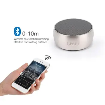 

LESHP bluetooth speaker Waterproof Shockproof Speaker Wireless Speaker Mini Outdoor Portable Support Variety Music Format