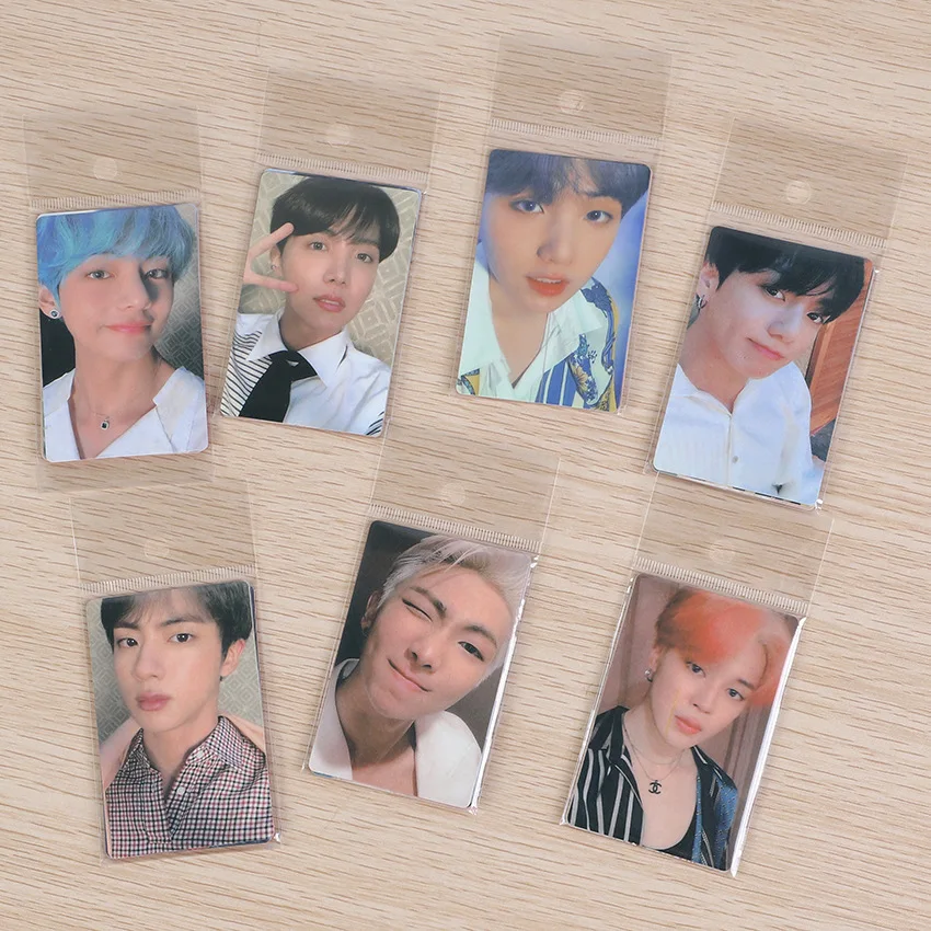 

KPOP Bangtan Boys Album MAP OF THE SOUL:PERSONA Paper Lomo Cards Signature Homemade Card HD Photocard Suga Jungkook 4pc/7pc/set