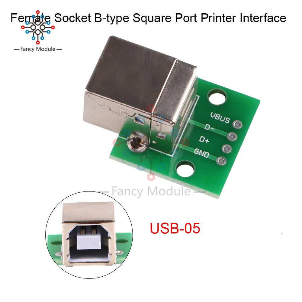 Micro USB Female, Mini USB, USB A Male, USB 2,0, 3,0 A Female, USB TypeB интерфейс до 2,54 мм DIP PCB конвертер адаптер Breakout Board