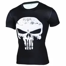 New Arrival Summer Men t shirt Creative 3d Printed Skull T Shirt Men's t shirt Men's Wear MMA Hip Hop Tees