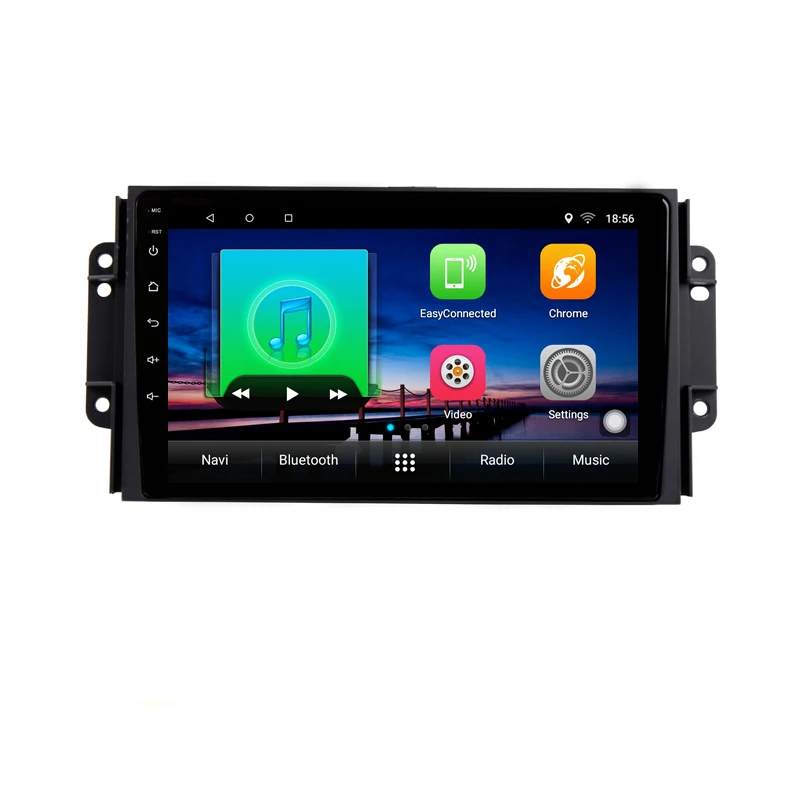 Discount 9" 4G RAM 8 cores Android Car DVD GPS Navigation for Chery Tiggo 3 3X audio stereo car radio headunit bluetooth wifi 22