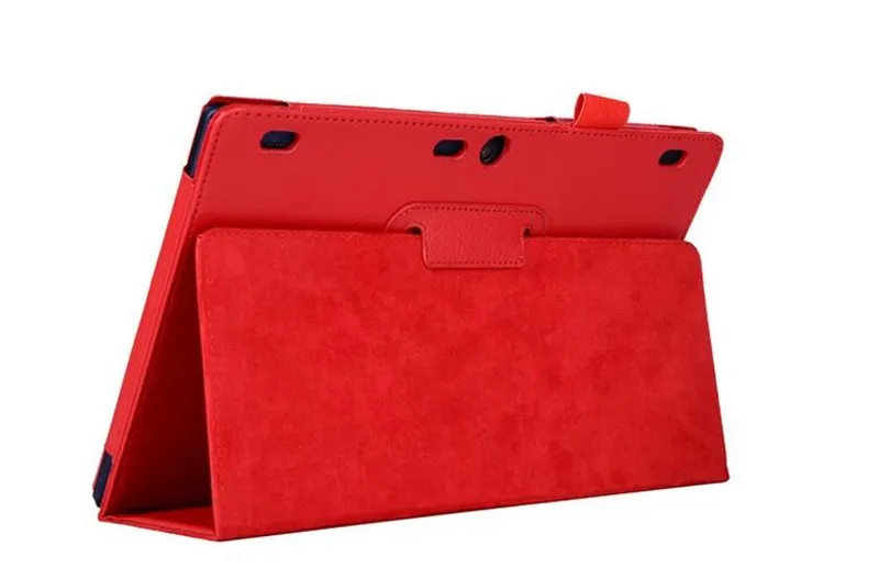 Litchi Pattern PU Leather Stand Flip Case Cover For Lenovo Tab 2 A10-70 A10 70 10.1 Tablet Case Cover  (17)