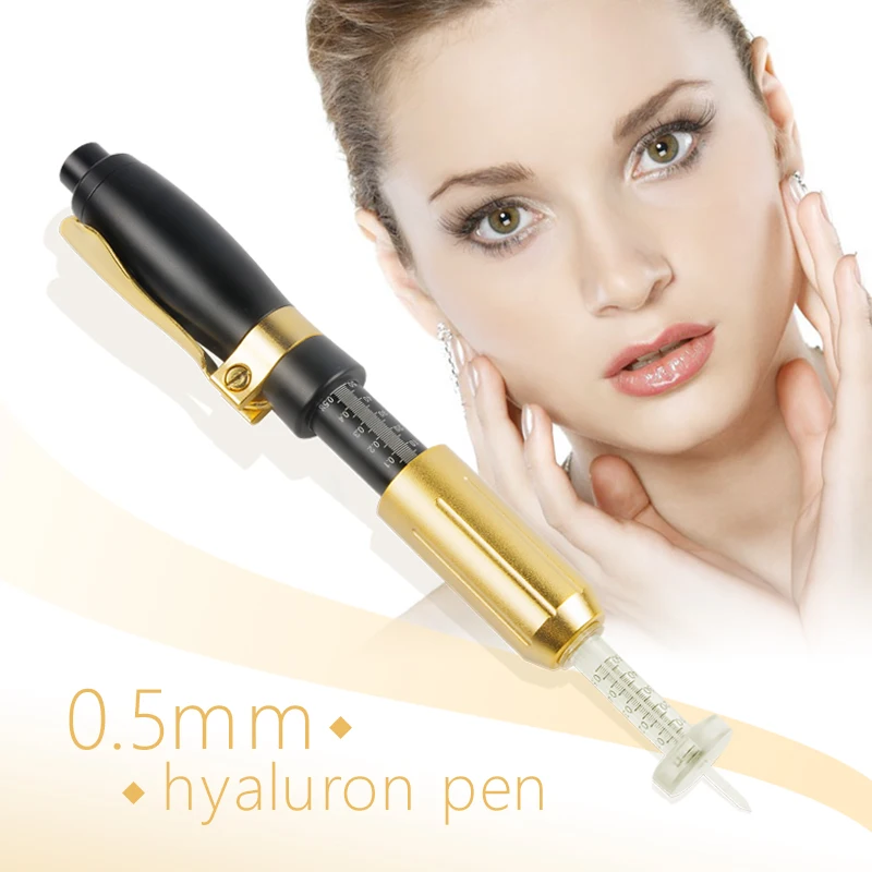 

0.5ML Hyaluronic Pen Sterile Atomizer Hyaluronic acid Pen Beauty Gun Water Syringe Anti Wrinkle Lip Lift Injection Gun Skin Care