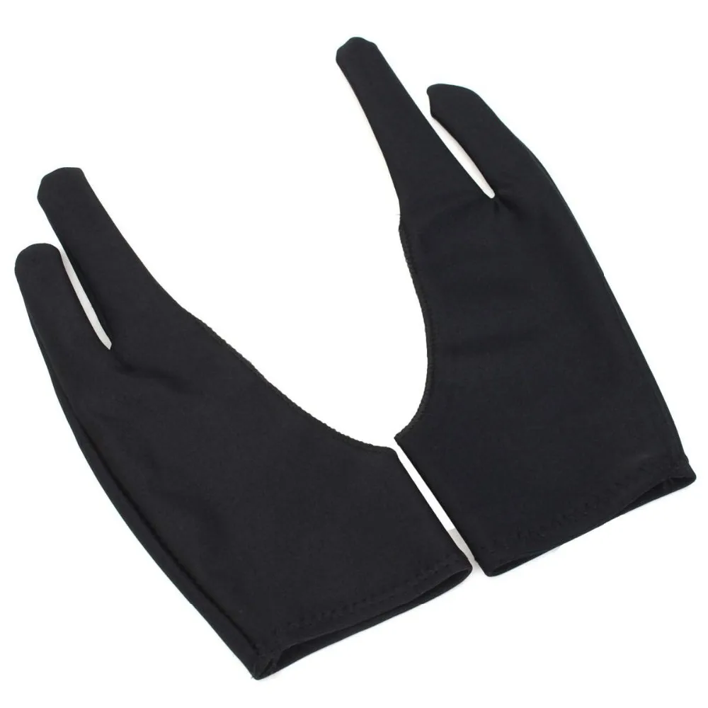 6 упаковок художника противообрастающие перчатки для рисования-два пальца хорошо подходят для правой или левой руки M Размер