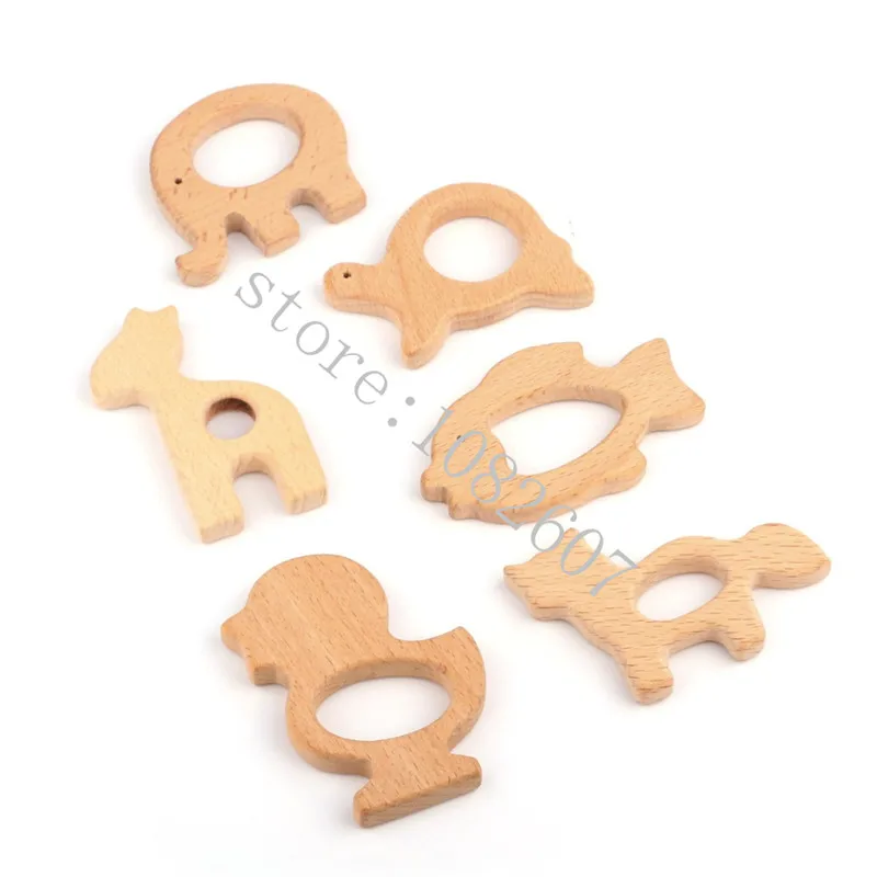 TYRY-HU-Lovely-Cartoon-Wood-Teether-1Pc-Pure-Natural-Animal-Shaped-Baby-Teething-Nursing-Wood-Teether_