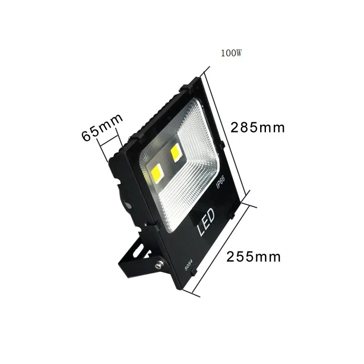 Светодио дный прожектор 20 Вт 30 50 100 AC 220 В wawterproof IP66 отражатель открытый светодио