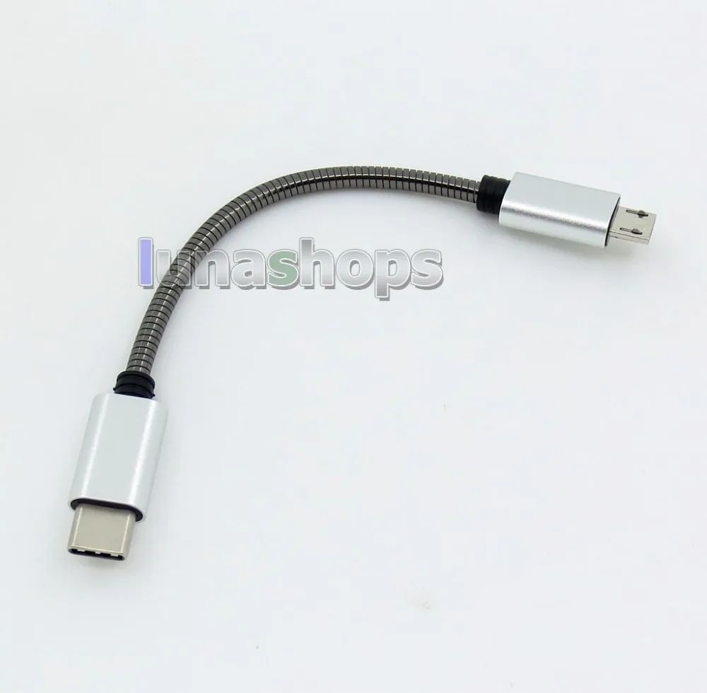 LN005959 усилитель для наушников кабель конвертер адаптер для типа C к Micro USB FiiO Q1MarKii Q1ll