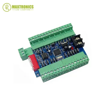 

Best price 1 pcs 24 Channel 8 group DMX512 Decoder led controller use for led strip light led lamp Free shipping