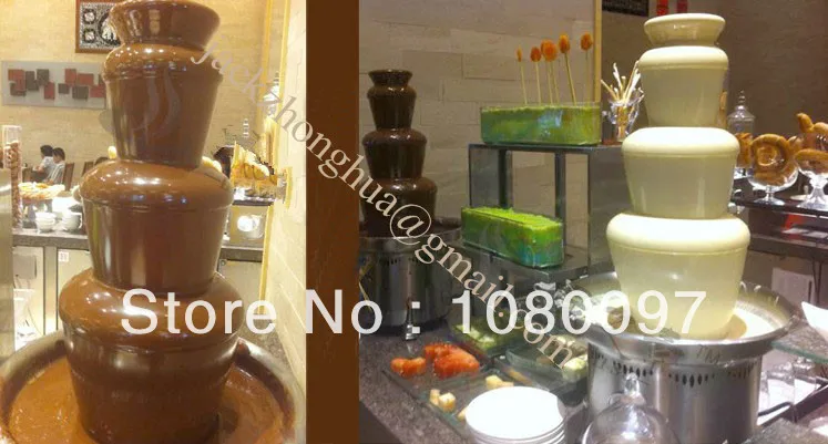 103cm Height 7 tiers Wedding Commercial Chocolate Fountain Chocolate Fountain Machine melting furnace chocolate melter